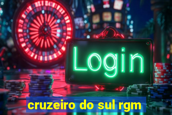 cruzeiro do sul rgm